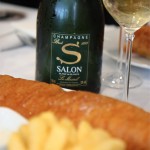 Champagne Salon with fish & chips